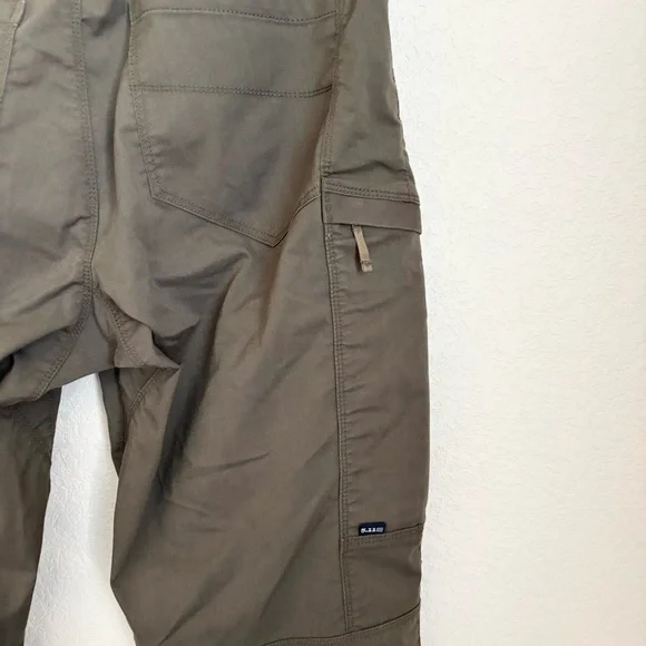 5.11 Tactical Green Cargo Pants Mens Size 36 Polyester Cotton Stretch Outdoor - Picture 6 of 14